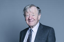 Portrait shot of Lord Alf Dubs