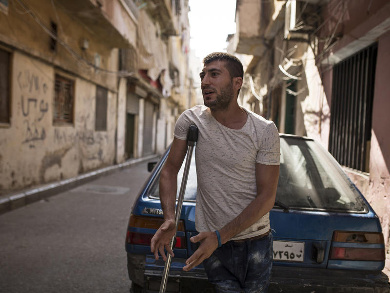 Mohamed on the streets of Beirut