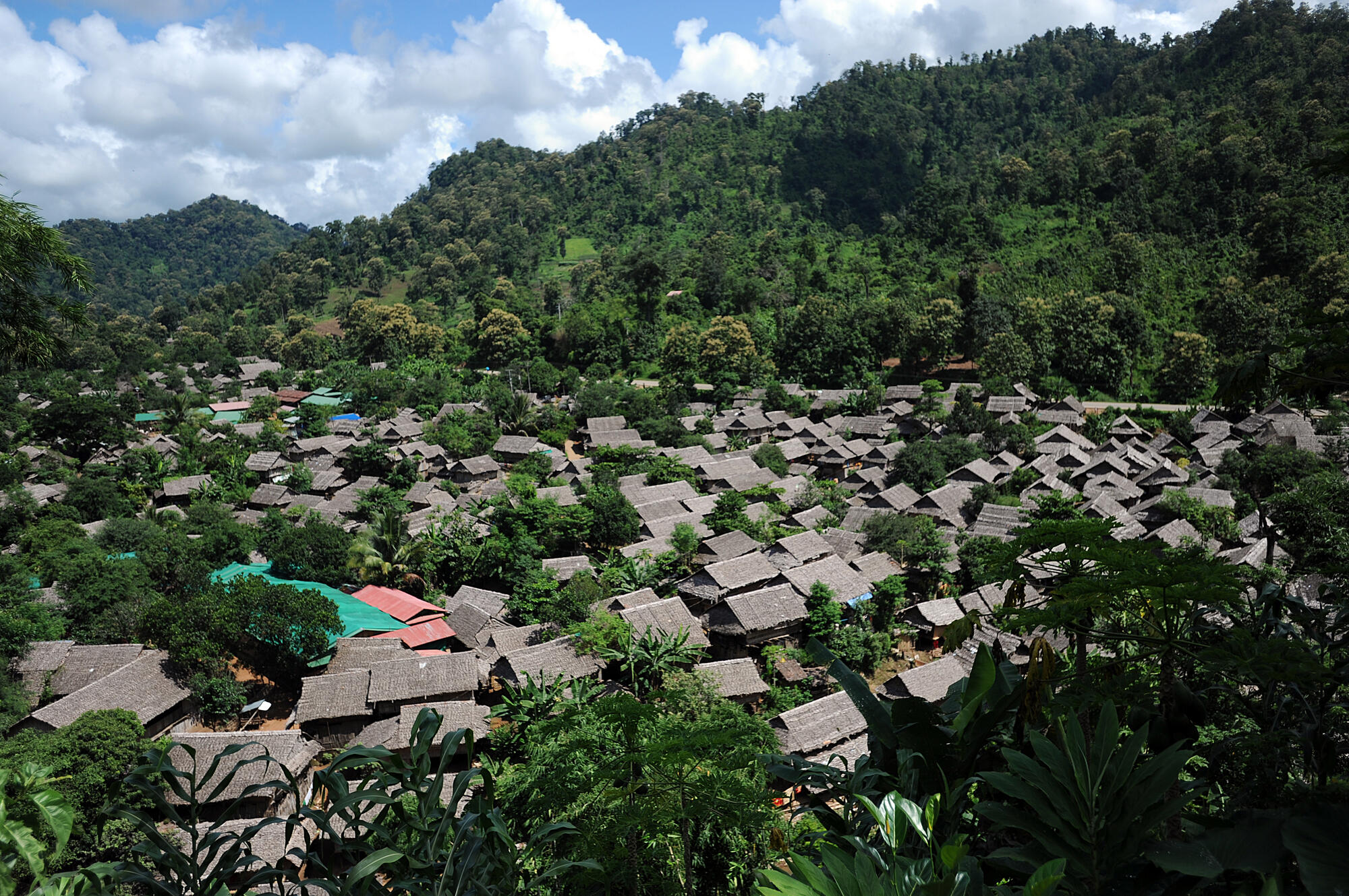Mae La, with over 40,000 people, is the largest refugee camp along the Thailand-Myanmar border. 